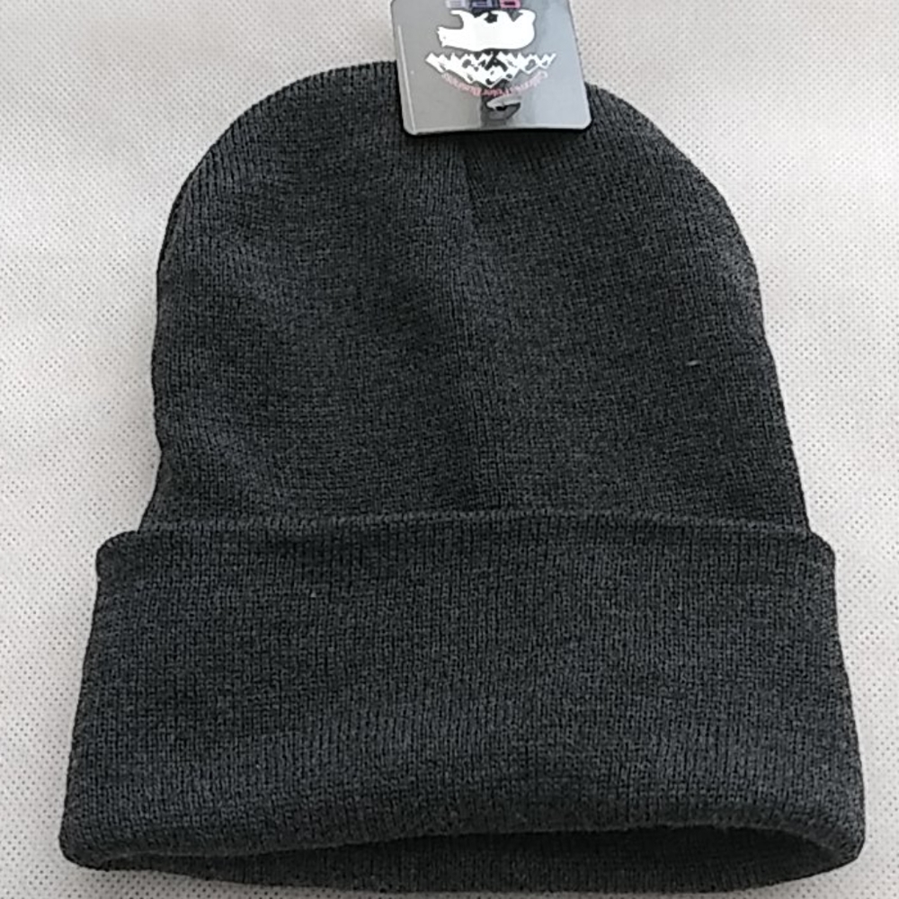 Unisex gray beannie